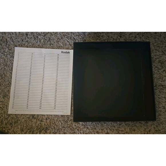 Vintage Kodak Carousel Slide Tray with Original Box Gray Holds 140 Slides - Picture 7 of 12